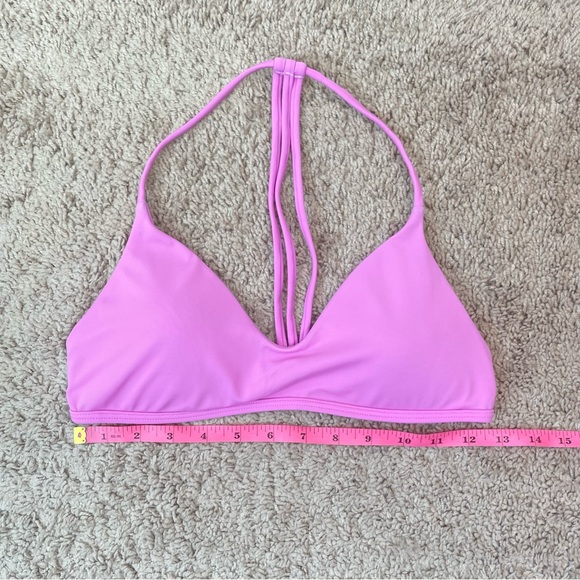 Plumeria Swimwear 'Trouble in Paradise' Strappy T-Back Bikini **TOP Size Large - Picture 10 of 15